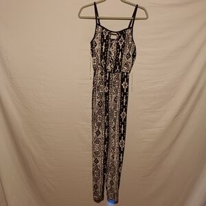 🍋‍🟩Nicole by Nicole Miller • Black & White Jumpsuit • Size Small
